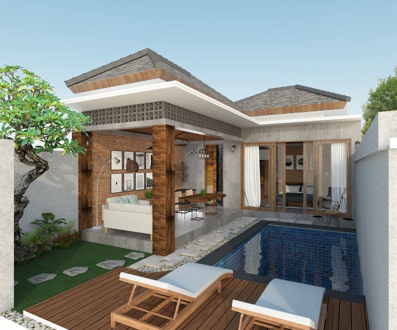 La Isla Villas Bali Canggu Exterior foto